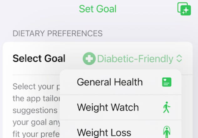 Set Goal