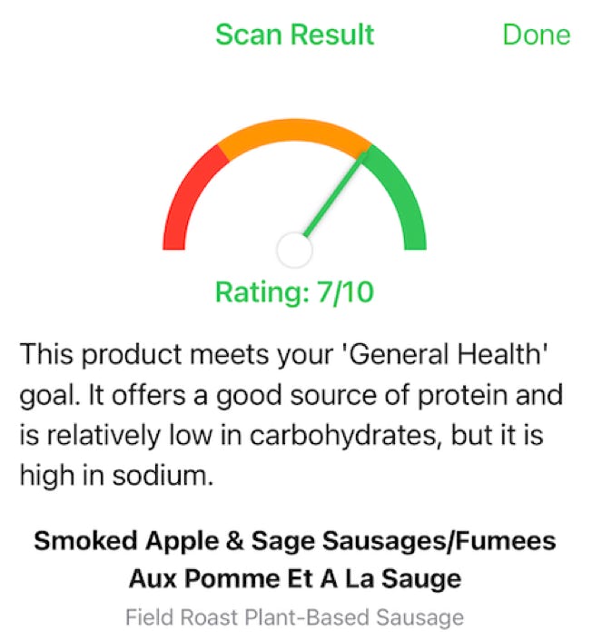 Product Score